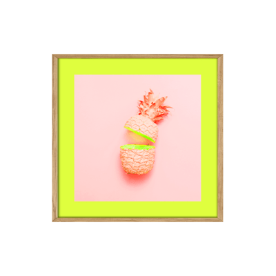 Ananas i egen juice Plakat
