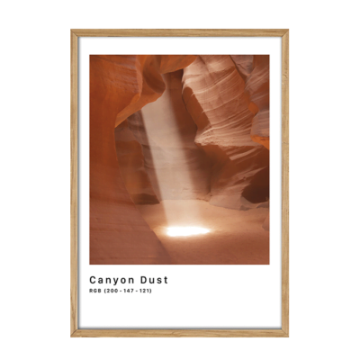 RGB Canyon Dust Plakat