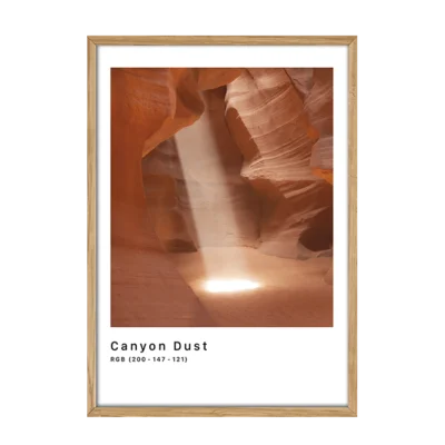 RGB Canyon Dust Plakat