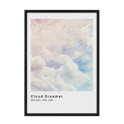 RGB Cloud Dreamer Plakat
