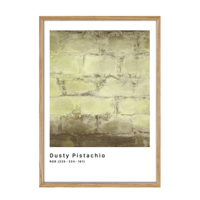RGB Dusty Pistachio Plakat