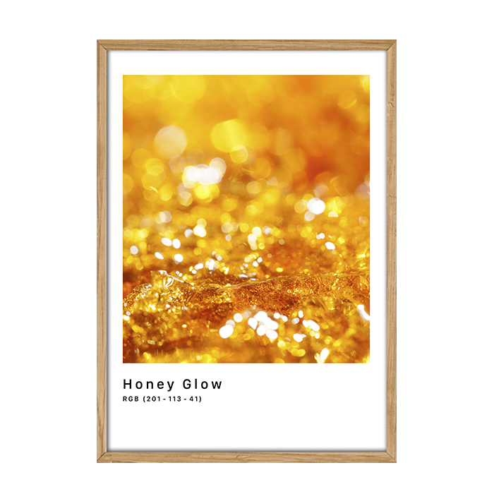 RGB Honey Glow Plakat