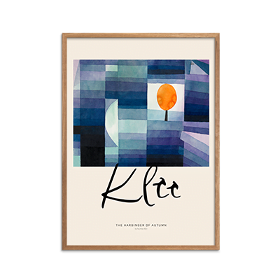 Hele tiden Vandt Bugt The Harbinger of Autumn Plakat | Paul Klee | Plakatwerket
