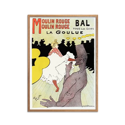 Affiche pour le Moulin Rouge