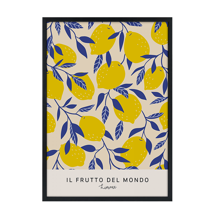 Frutto Yellow Plakat