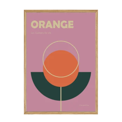 Orange Plakat - Image 1