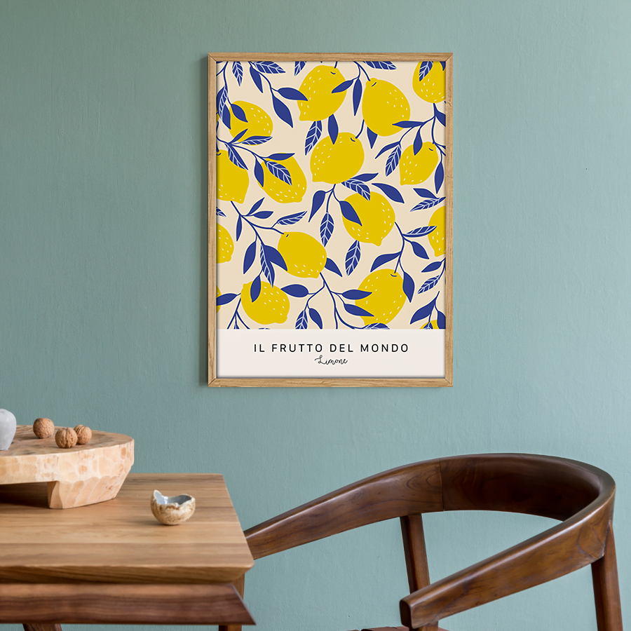 Frutto Yellow Plakat