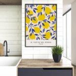 Frutto Yellow Plakat