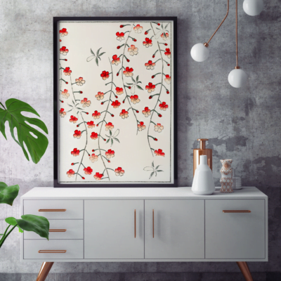Cherry Blossom Illustration Plakat