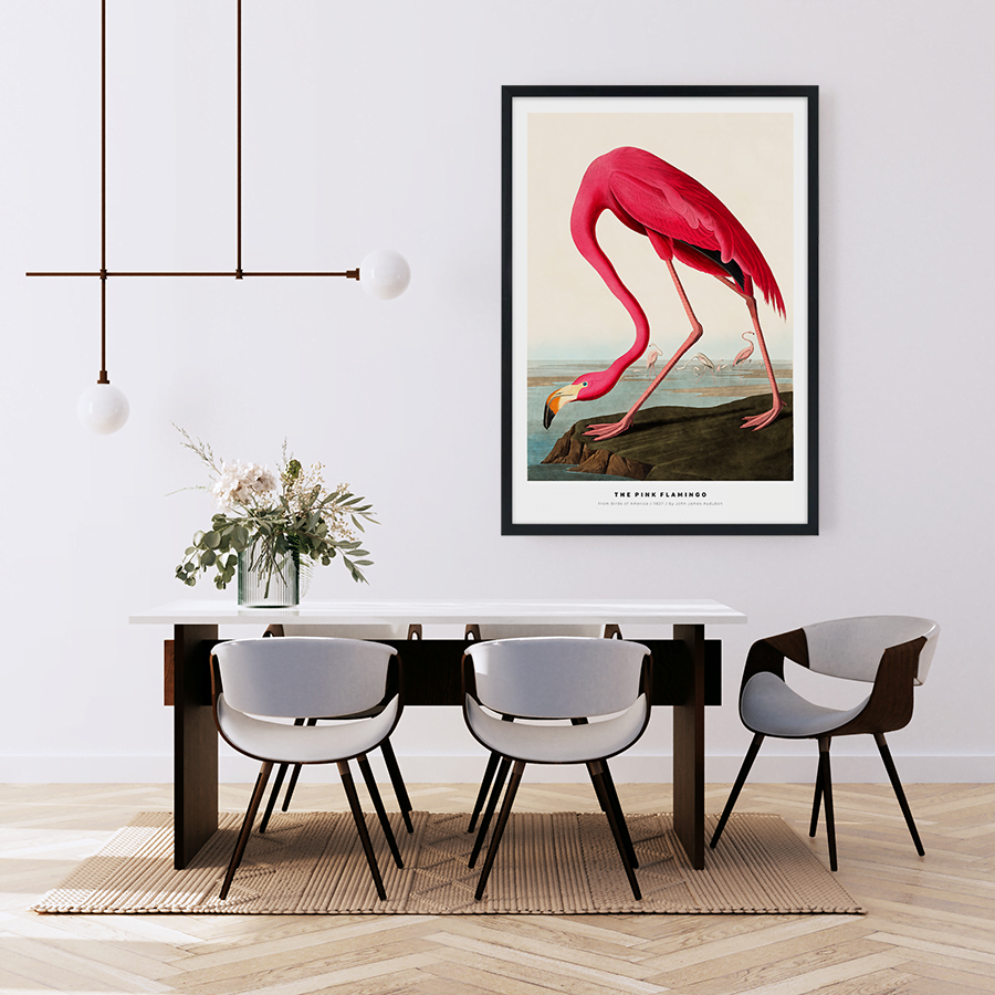 The Pink Flamingo Plakat