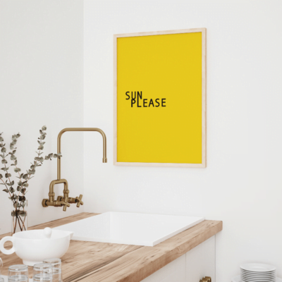Sun Please Plakat