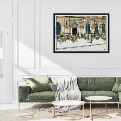 Café Heinrichhof Plakat