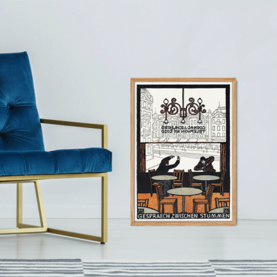Conversation between Mutes Plakat - Billede 4