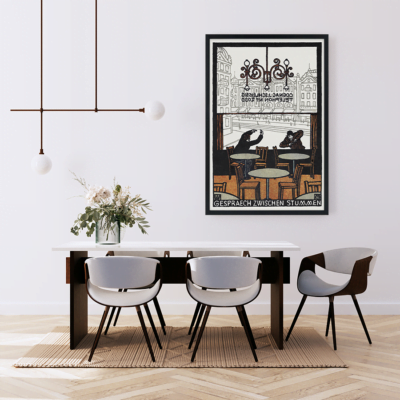 Conversation between Mutes Plakat - Billede 5