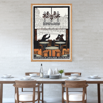 Conversation between Mutes Plakat - Billede 6