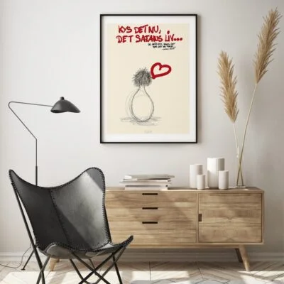 Kys det nu det satans liv plakat
