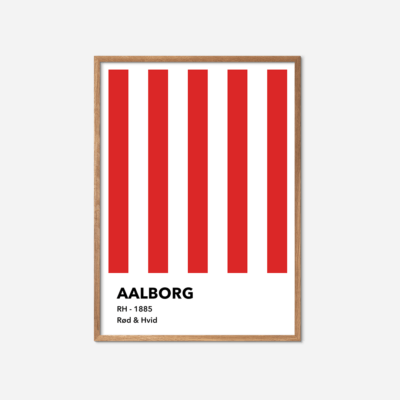 Colors - Aalborg Fodbold Plakat