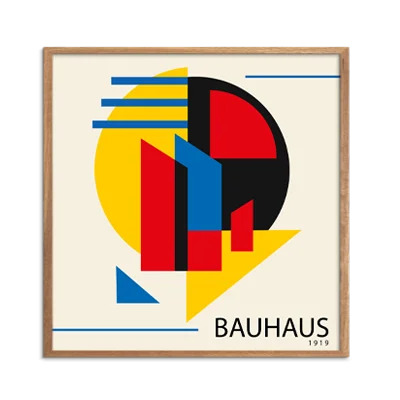 Bauhaus No 7 Plakat Bauhaus | Plakatwerket