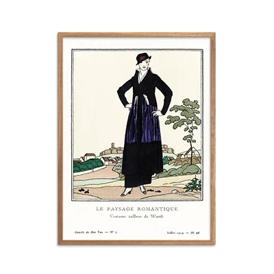 Le paysage romantique Plakat