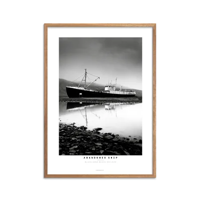 Abandoned Ship Black Sand