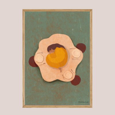 Blommen i et æg Plakat
