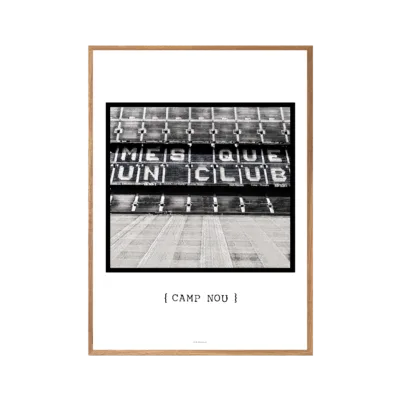 Camp Nou Tribune Plakat