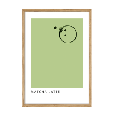 Matcha Latte Plakat