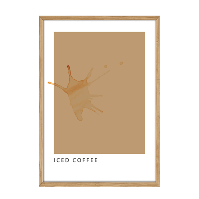 Iced Coffee Plakat