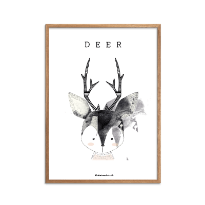 Deer fra Plakatserien Mr. & Miss