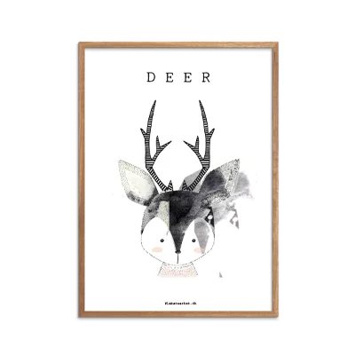 Deer fra Plakatserien Mr. & Miss