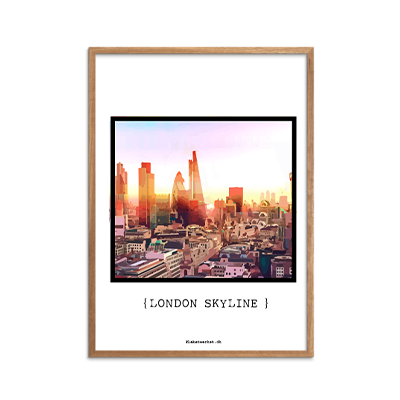 London Skyline Sunset