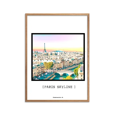 Paris Skyline Farve