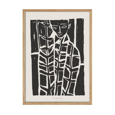 Boy Black Plakat - Image 1