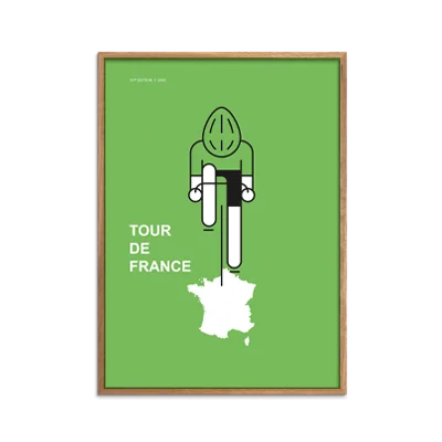 Tour de France - Green Jersey Point Plakat