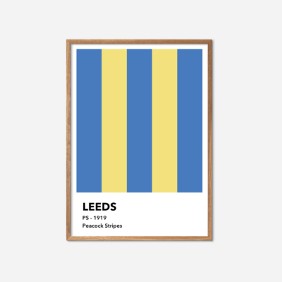Colors - Leeds Fodbold Plakat
