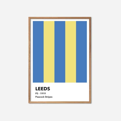 Colors - Leeds Fodbold Plakat