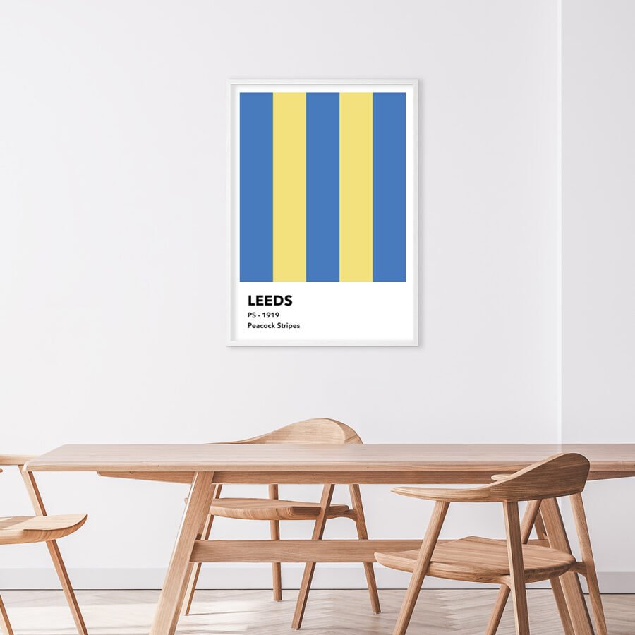 Colors - Leeds Fodbold Plakat