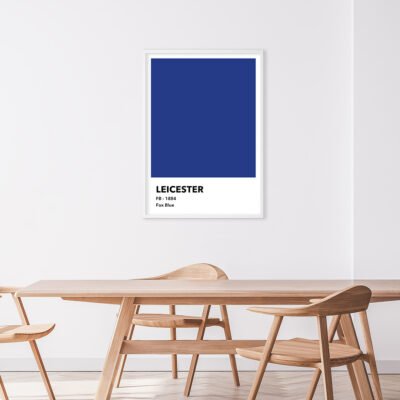Colors - Leicester Fodbold Plakat