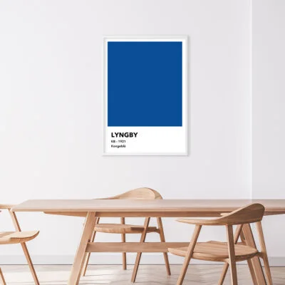 Colors - Lyngby Fodbold Plakat