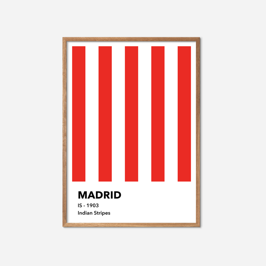 Colors - Madrid Fodbold Plakat