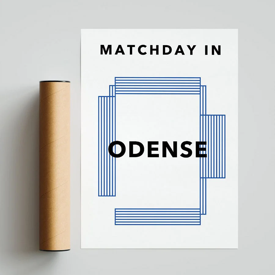 Matchday Plakat | Fodboldplakater Plakatwerket