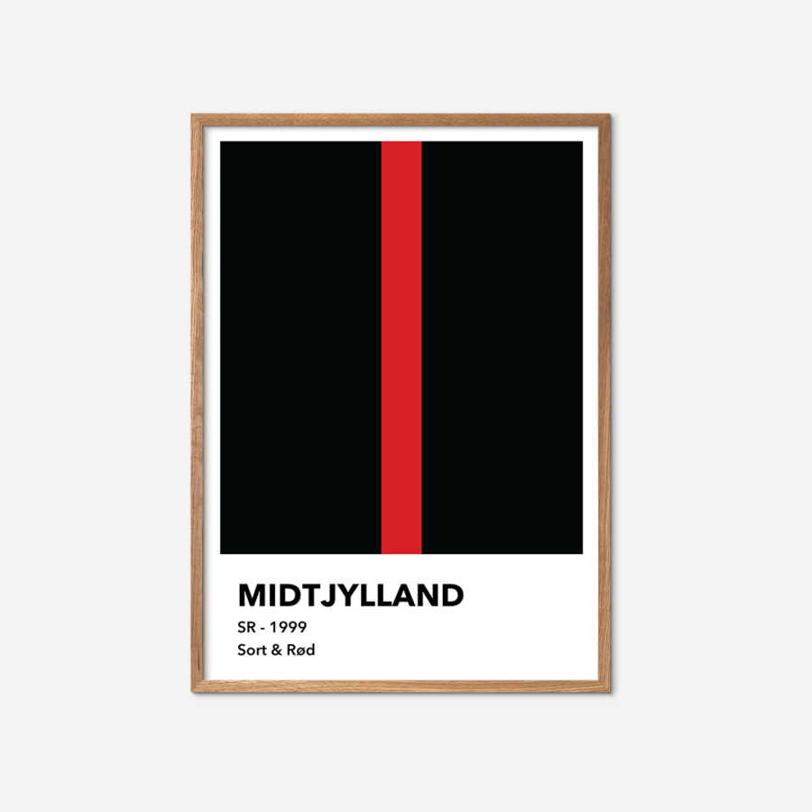 Colors - Midtjylland Fodbold Plakat