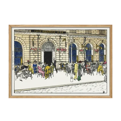 Café Heinrichhof Plakat