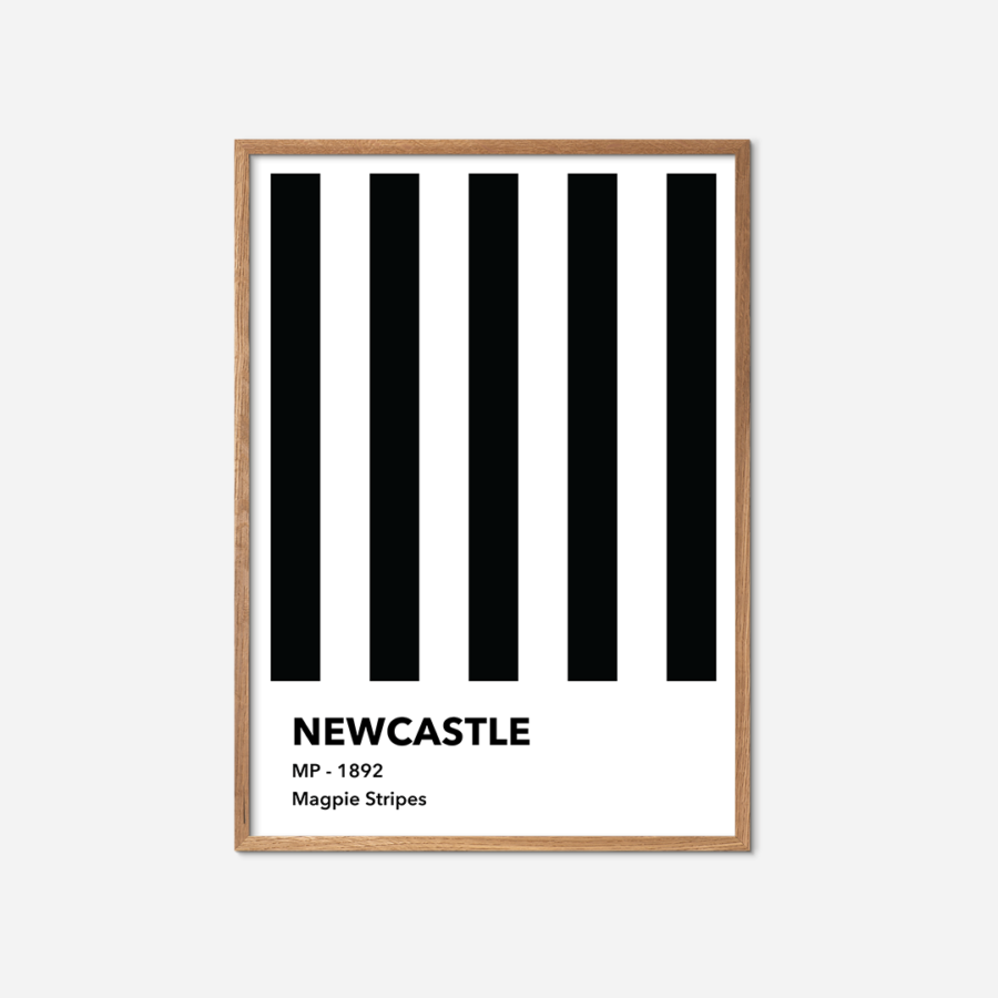 Colors - Newcastle Fodbold Plakat