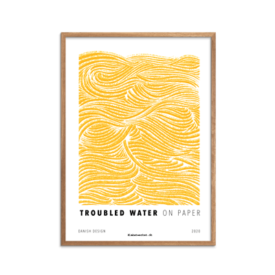 Troubled Water Yellow fra serien On Paper