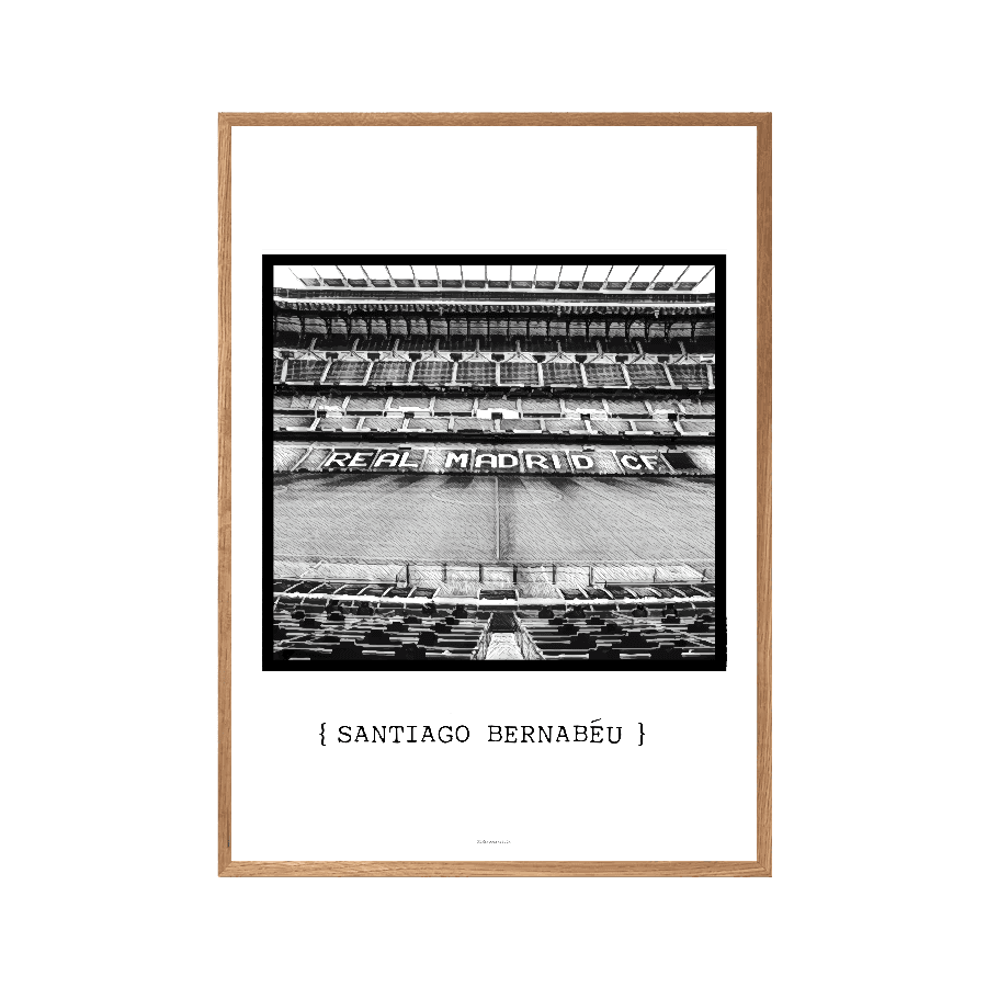 Santiago Bernabéu 1 Plakat