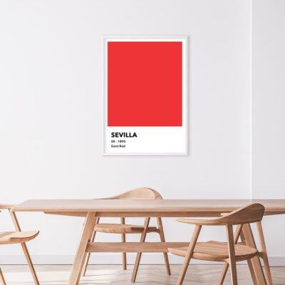 Colors - Sevilla Fodbold Plakat
