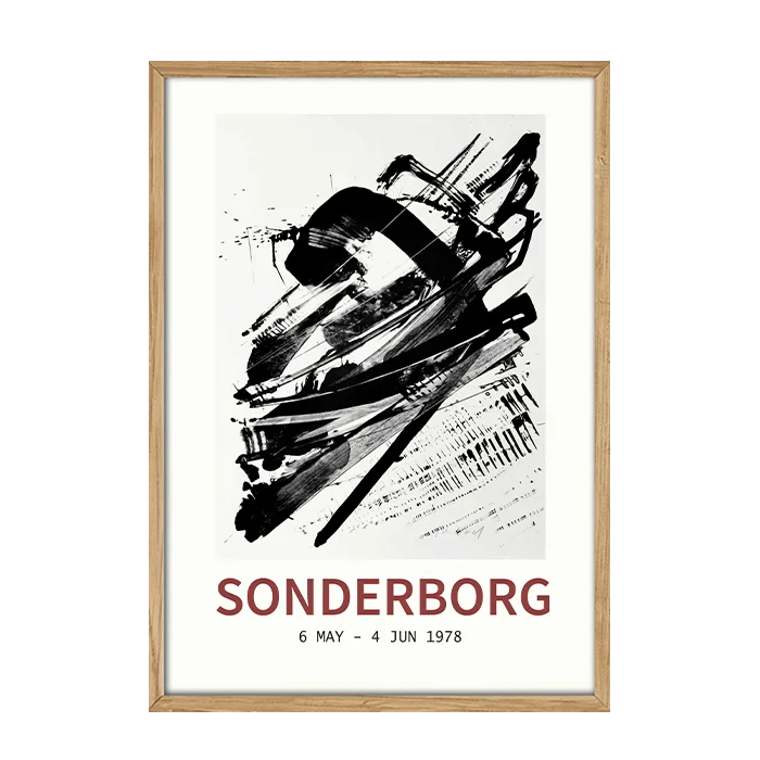 Uegnet stewardesse behandle Sonderborg Plakat - Plakatwerket