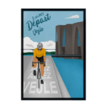 3. etape Sønderborg – Vejle – Tour de France Plakat