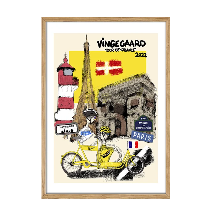 Vingegaard | Tour France | Plakatwerket